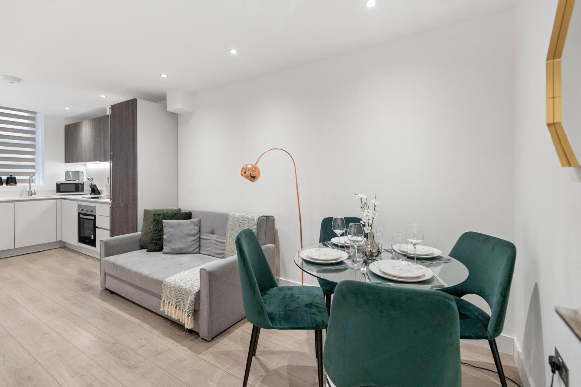 Spacious Luxury Apartment King Bed - Central Location 런던 외부 사진